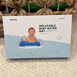 Inflatable baby water mat